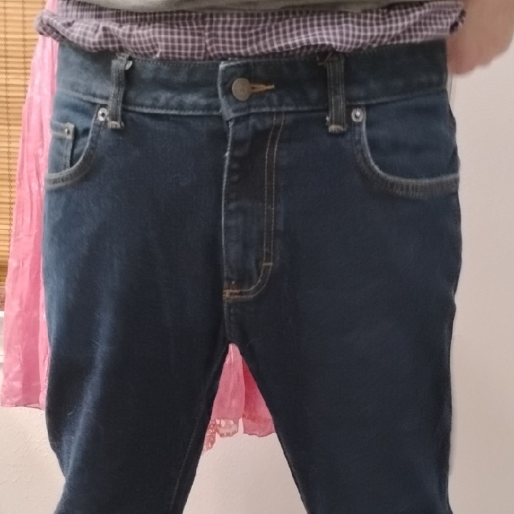 Patagonia  Men's Size 32 Organic Cotton Blue Jeans.